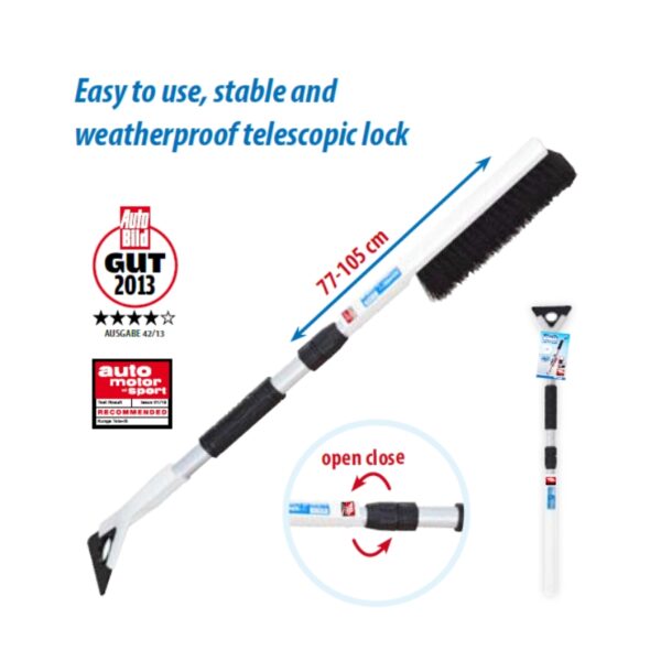 Kungs Telescopic Snow Brush – 77–105 cm - Image 2